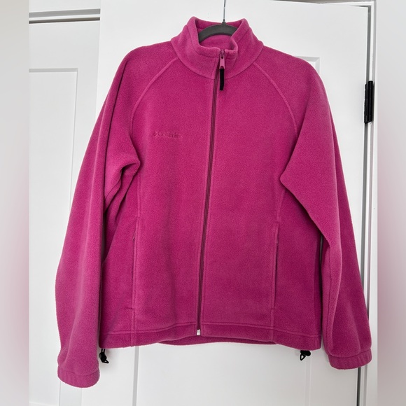 Columbia Magenta Full-Zip Fleece Jacket - Picture 4 of 11